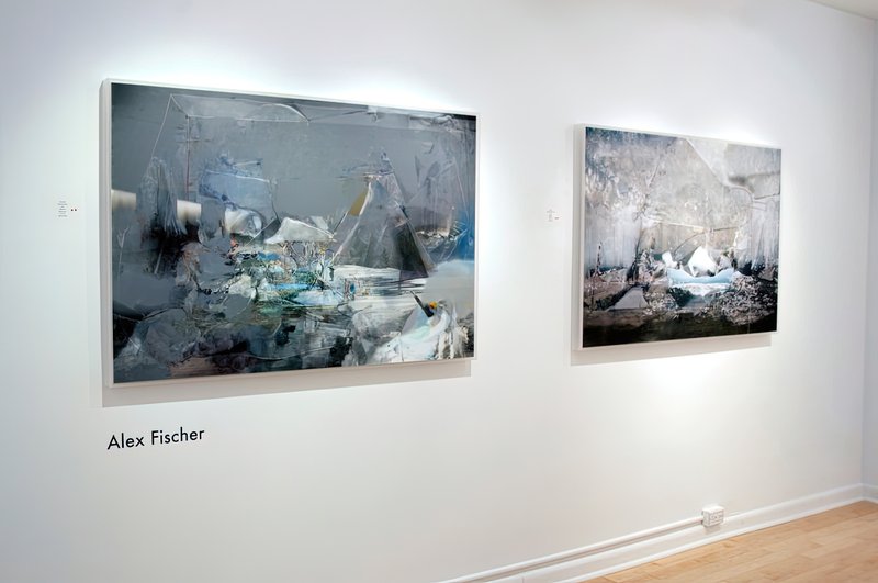 20090702 Alex Fischer Hot! O'Born Contemporary 06 South West Esteem +Jeff Wall Dug Me a Mountain documentation